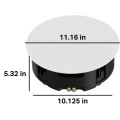 In-Ceiling Speakers by Sonos and Sonance (Pair)
